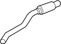 View Pipe. Tube. Exhaust. Flexible. (Front) Full-Sized Product Image