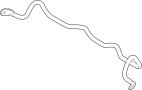 Image of Suspension Stabilizer Bar image for your 2024 Ford Police Interceptor Utility   