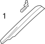 Image of Trim. Clip. Retainer. Pillar. Panel. (Upper). Body A-Pillar Trim Panel. image for your 2017 Ford E-350 Super Duty   