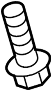 View Bolt. Drive. Shaft. (Front) Full-Sized Product Image