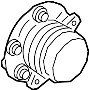 View Wheel Bearing and Hub Assembly (Front, Rear) Full-Sized Product Image