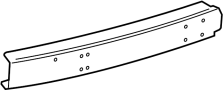Image of Bumper Impact Bar (Front) image for your 2016 Ford Transit-350 HD   
