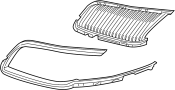 Image of Grille image for your 2011 Lincoln Navigator   