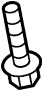 Image of Screw. Module. Ballast. A bolt used to attach. image for your 2023 Ford E-350 Super Duty   