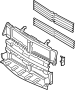 Image of Radiator Shutter Assembly image for your 2022 Ford F-350 Super Duty  XL Crew Cab Pickup 