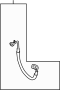 View A/C Refrigerant Discharge Hose Full-Sized Product Image