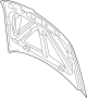 Image of Hood Panel image for your 2022 Ford Transit-350 3.5L EcoBoost V6 A/T RWD Base Standard Cargo Van 