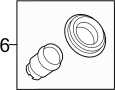 View Grommet. Tube. Filler. Valve.  Full-Sized Product Image