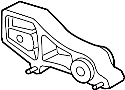 Image of Engine Support Rod image for your 2017 Ford Police Interceptor Utility   