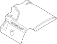 Image of Engine Cover image for your 2021 Ford Police Interceptor Utility   