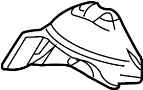 View Exhaust Manifold Heat Shield (Upper) Full-Sized Product Image