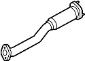 View Pipe. Tube. Exhaust. Flexible. (Front) Full-Sized Product Image 1 of 2