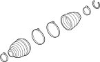 View CV Joint Boot Kit Full-Sized Product Image