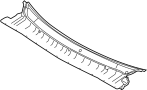 Image of Cowl Cover image for your 1997 Ford Ranger 3.0L Vulcan V6 M/T 4WD Sport Standard Cab Pickup Stepside 