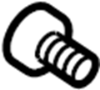 View Automatic Transmission Shift Lever Knob Screw Full-Sized Product Image