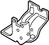 View Automatic Transmission Shifter Cable Bracket Full-Sized Product Image