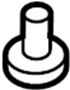 View Fuel Tank Shield Clip Full-Sized Product Image 1 of 2