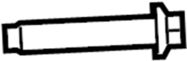 View Bolt. Track. Bar. Trailing. Arm. (Front, Rear) Full-Sized Product Image