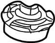 View Suspension Shock Absorber Mount Insulator (Upper) Full-Sized Product Image