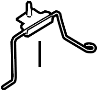 View Bracket. Retainer. Spare.  Full-Sized Product Image