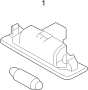 View Bulb. License. Mount. High. Lamp.  Full-Sized Product Image