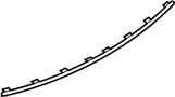 Image of Bumper Trim (Upper) image for your 2013 Ford F-250 Super Duty 6.7L Power-Stroke V8 DIESEL A/T 4WD XLT Extended Cab Pickup Fleetside 