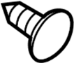 View Body B-Pillar Trim Panel Clip (Upper, Lower) Full-Sized Product Image