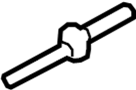 View Rivet. Bracket. License. (Lower) Full-Sized Product Image