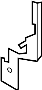 Image of Radiator Support Air Deflector (Front, Lower) image for your 2004 Ford Taurus   
