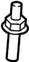 View Stud. Water. Engine. Coolant. Outlet.  Full-Sized Product Image