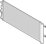 Image of A/C Condenser image for your 2021 Ford F-150 3.3L Duratec V6 FLEX A/T 4WD XL Standard Cab Pickup Fleetside 