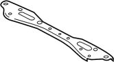Image of CrossMember. (Front). A brace/bar used to. image for your 2021 Ford F-150 3.5L PowerBoost V6 FULL HYBRID EV-GAS (FHEV) A/T 4WD XL Standard Cab Pickup Fleetside 