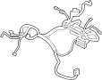 Image of Battery Cable Harness image for your 2023 Ford F-150 5.0L V8 FLEX A/T RWD Lariat Extended Cab Pickup Fleetside 