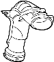 View Engine Air Intake Hose (Rear) Full-Sized Product Image