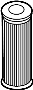 View Engine Oil Filter Element (Front) Full-Sized Product Image