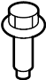 View Engine Mount Bolt (Front) Full-Sized Product Image