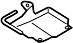 Image of Exhaust System Hanger Bracket (Front, Rear) image for your 2012 Lincoln MKX   