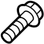 View Bolt. Screw. Shield. (Rear, Lower) Full-Sized Product Image 1 of 10