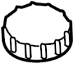 View Brake Master Cylinder Reservoir Cap Full-Sized Product Image 1 of 10
