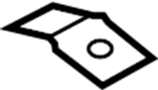 View Sunroof Frame Bracket Full-Sized Product Image 1 of 2