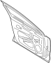 Image of Door Shell (Front) image for your 2017 Ford Escape   