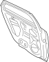 Image of Door Shell (Rear) image for your 2017 Ford Focus 2.0L Duratec FLEX A/T FWD SEL Sedan 