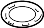 View Fuel Tank Lock Ring Full-Sized Product Image 1 of 4