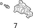 View Brake Bleeder Screw Full-Sized Product Image