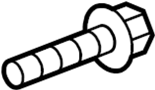 View Drive Shaft Bolt (Front, Rear) Full-Sized Product Image