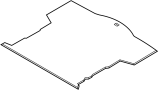 Image of Floor Cover Panel image for your 2018 Ford Mustang 5.0L V8 A/T GT Premium Coupe 
