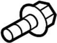 View Screw. Support. Bracket. (Rear, Upper, Lower) Full-Sized Product Image