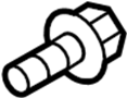 View Screw. Support. Bracket. (Rear, Upper, Lower) Full-Sized Product Image