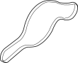 View Engine Water Pump Gasket Full-Sized Product Image