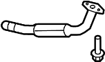 View Turbocharger Oil Line (Lower) Full-Sized Product Image